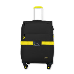 Reisetrolley + Koffergurt TSA